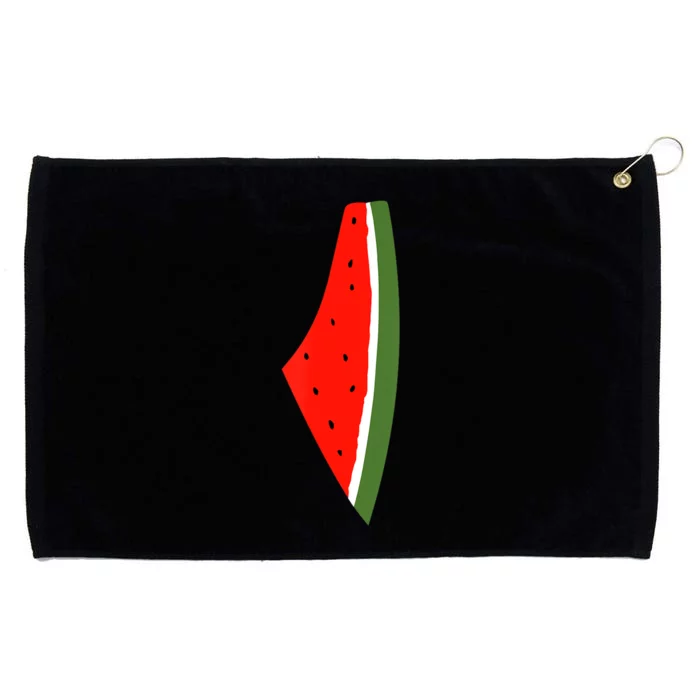 Palestine Freedom Watermelon Grommeted Golf Towel