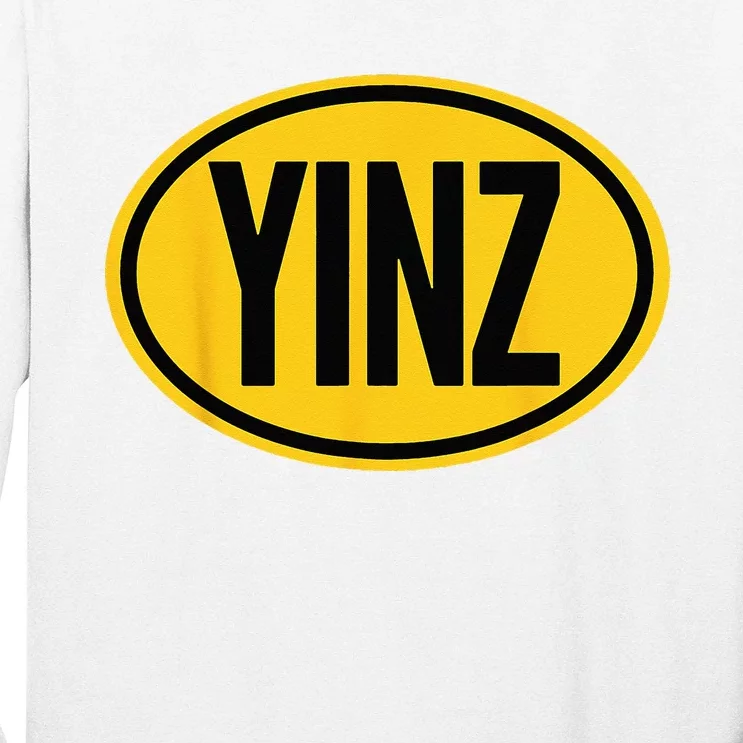 Pittsburgh Funny Yinz Steel City Yinzer Home Pennsylvania Long Sleeve Shirt