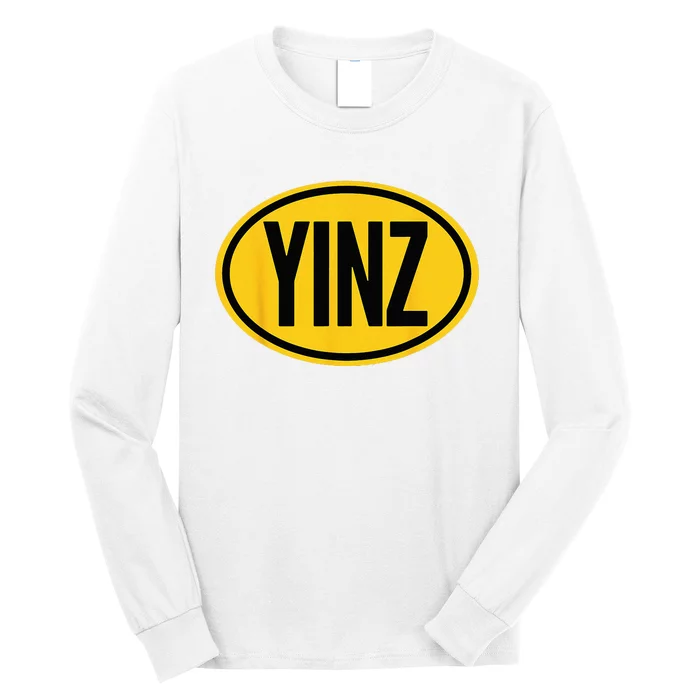 Pittsburgh Funny Yinz Steel City Yinzer Home Pennsylvania Long Sleeve Shirt