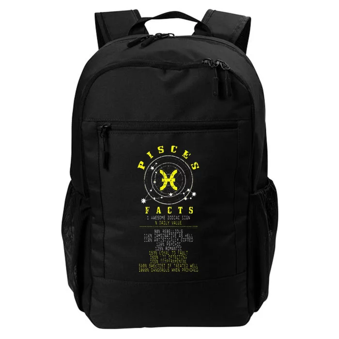 Pisces Facts Zodiac Sign Birthday Horoscope Astrology Daily Commute Backpack