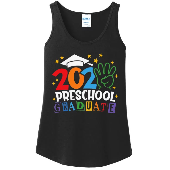 Preschool Graduate 2024 Proud Family Senior Ladies Essential Tank