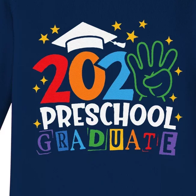 Preschool Graduate 2024 Proud Family Senior Graduation Day Baby Long Sleeve Bodysuit