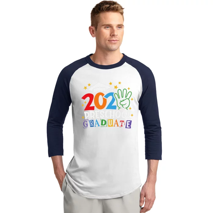 Preschool Graduate 2024 Proud Family Senior Graduation Day Baseball Sleeve Shirt