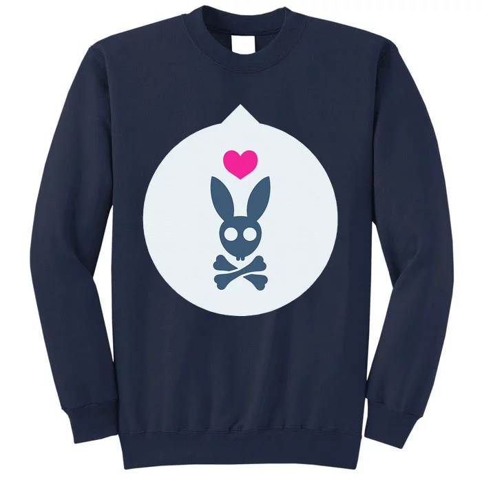 Pastel Goth Aesthetics Soft Grunge Creepy Cute Easter Bunny Tall Sweatshirt