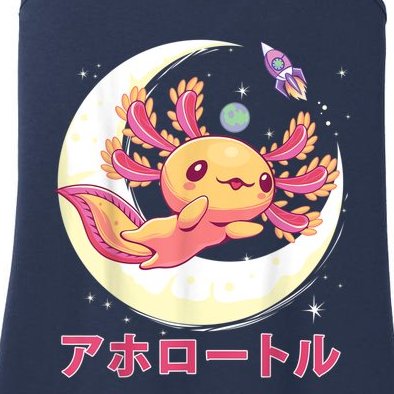 Pastel Goth Axolotl Kawaii Japanese Anime Aesthetic Nu Goth Ladies Essential Tank