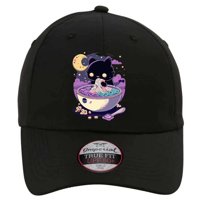 Pastel Goth Aesthetic Kawaii Creepy Cat Eating The Original Performance Cap