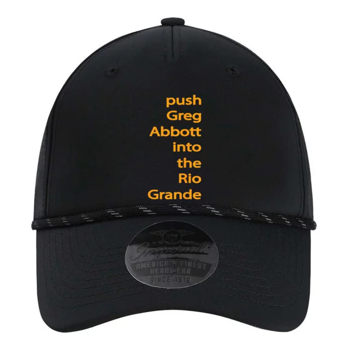 Push Greg Abbott Into The Rio Grande Performance The Dyno Cap