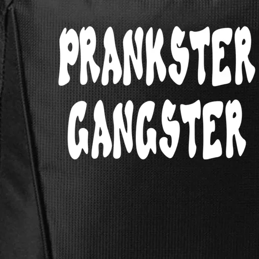 Prankster Gangster April Fool's Day Joke Graphic Art Great Gift City Backpack