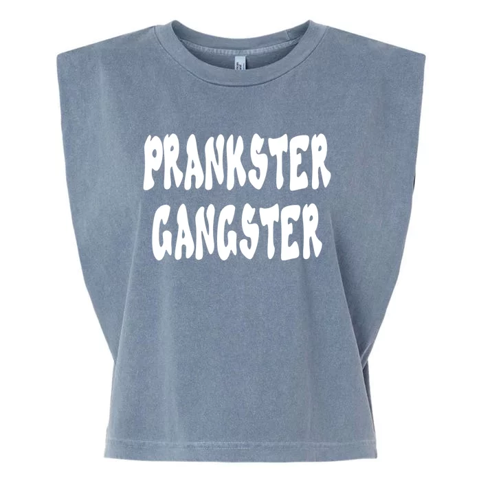 Prankster Gangster April Fool's Day Joke Graphic Art Great Gift Garment-Dyed Women's Muscle Tee