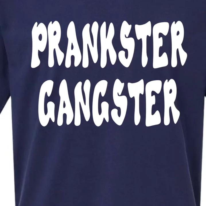 Prankster Gangster April Fool's Day Joke Graphic Art Great Gift Sueded Cloud Jersey T-Shirt