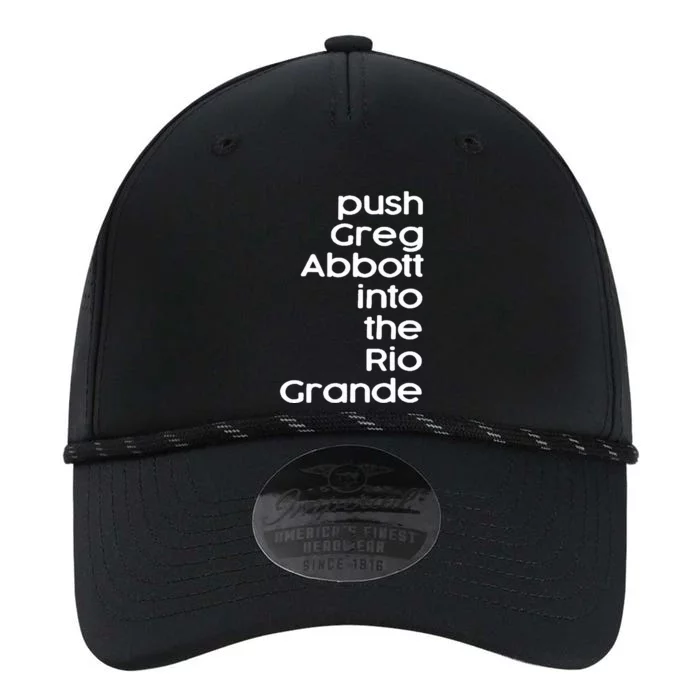 Push Greg Abbott Into The Rio Grande Performance The Dyno Cap