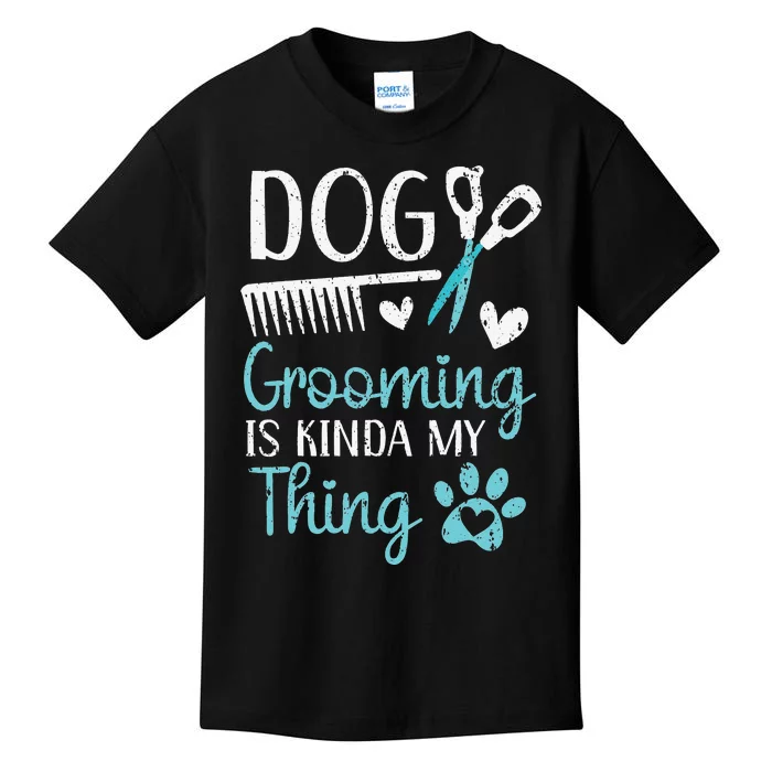 Pet Groomer Animal Stylist Pet Salon Fur Artist Furologist Kids T-Shirt