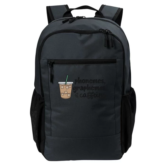 Phonemes Graphemes And Caffeine Daily Commute Backpack