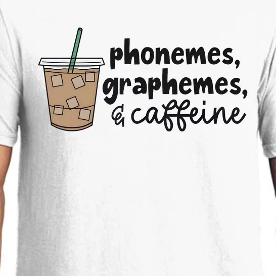 Phonemes Graphemes And Caffeine Pajama Set