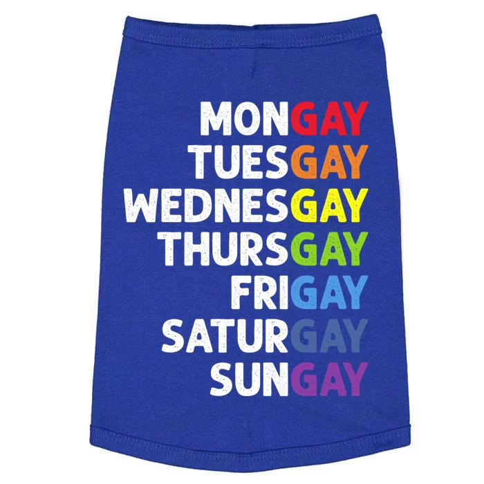 Pride Gay Agenda Mongay Pride Calendar Lgbt Calendar Week Gift Doggie Tank