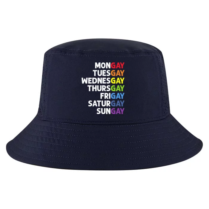 Pride Gay Agenda Mongay Pride Calendar Lgbt Calendar Week Gift Cool Comfort Performance Bucket Hat