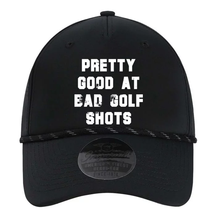 Pretty Good At Bad Golf Shots Performance The Dyno Cap