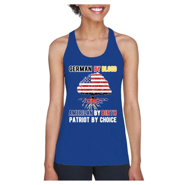 Proud Ger American Flag Gery Usa Gift Women's Racerback Tank