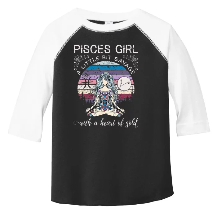 Pisces Girl Birthday For Women March Gift Toddler Fine Jersey T-Shirt