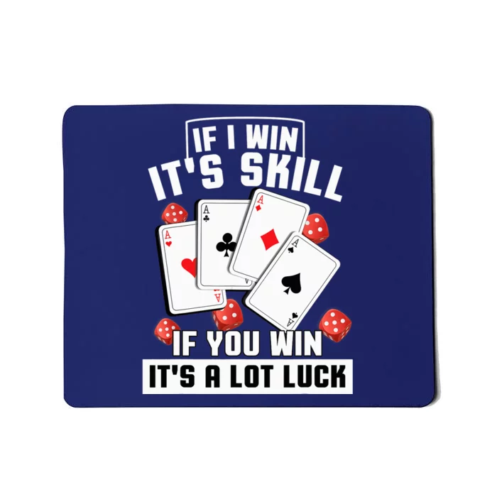 Poker Gifts Blackjack Jackpot Gambling Casino Player Mousepad