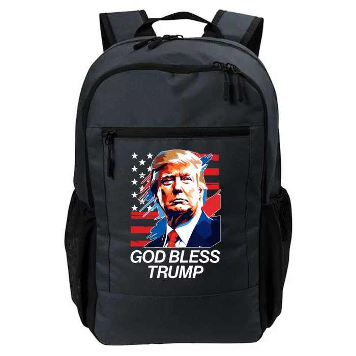 Patriotic God Bless Trump Daily Commute Backpack