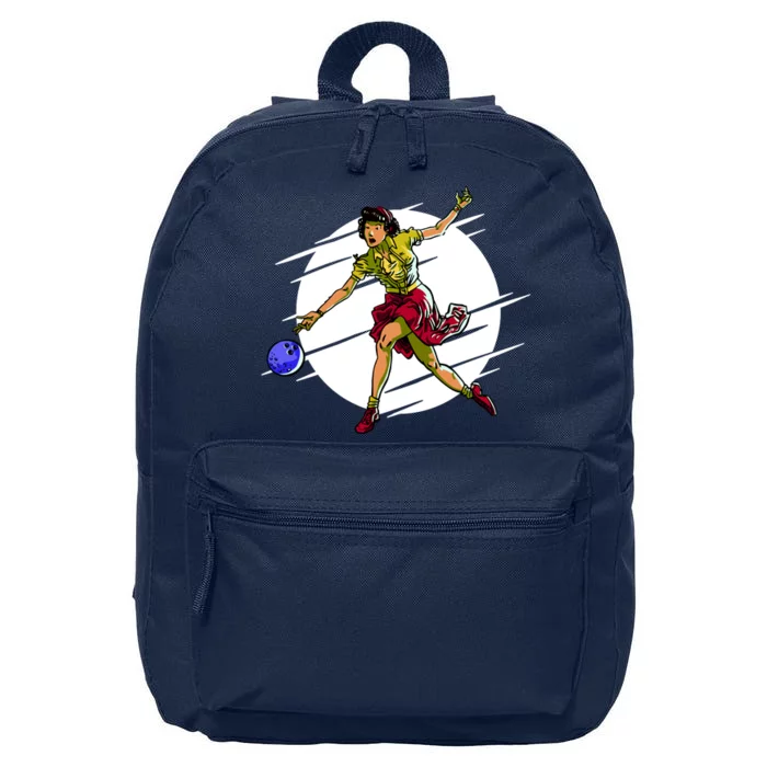 Pinup Girl Bowling 16 in Basic Backpack