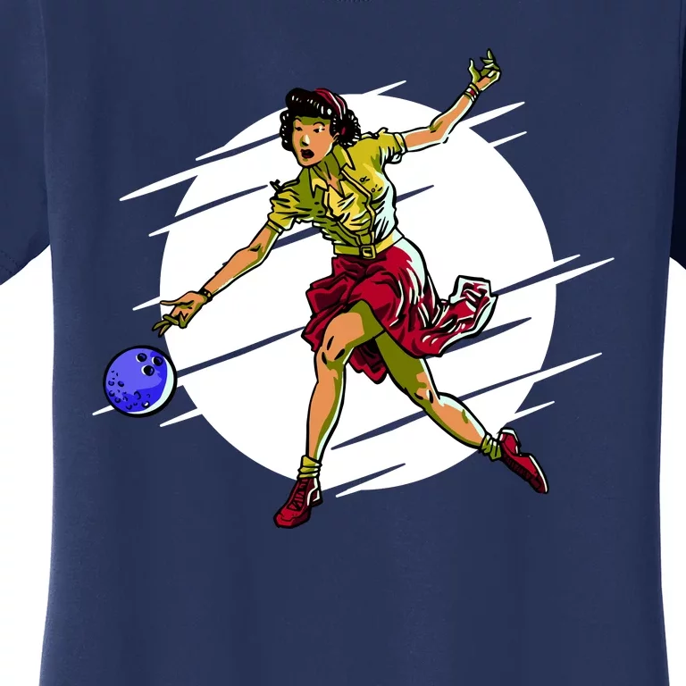 Pinup Girl Bowling Women's T-Shirt