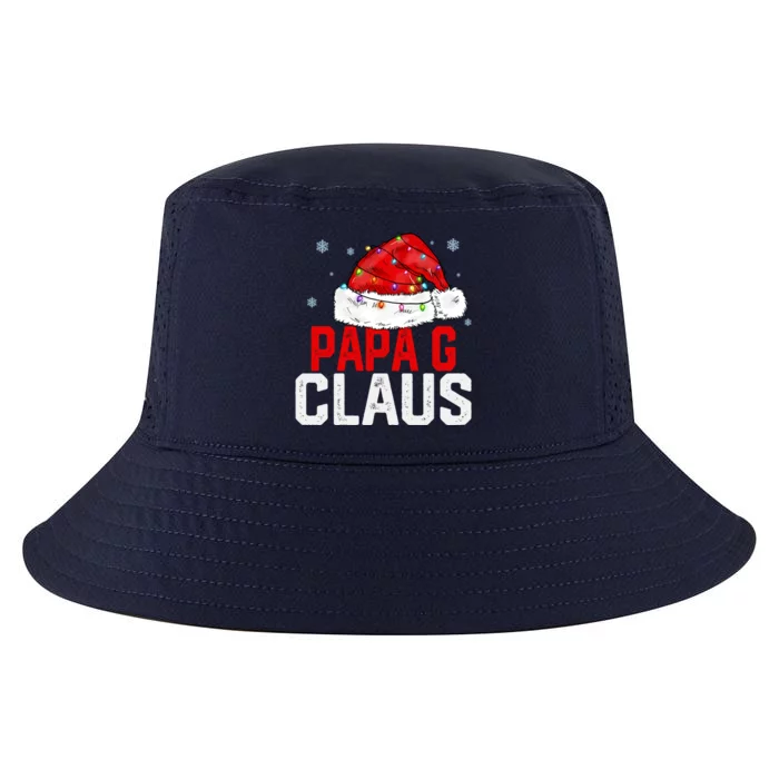 Papa G Claus Funny Xmas Family Matching Grandpa Christmas Funny Gift Cool Comfort Performance Bucket Hat