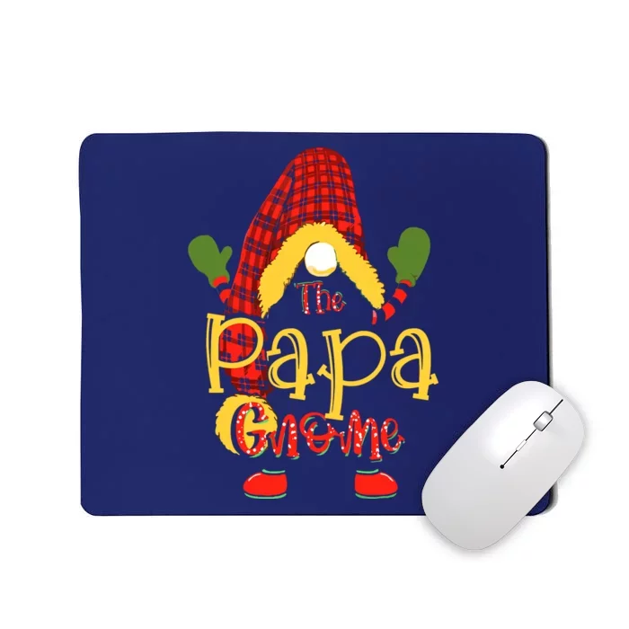 Papa Gnome Christmas Pajamas Matching Family Group Mousepad