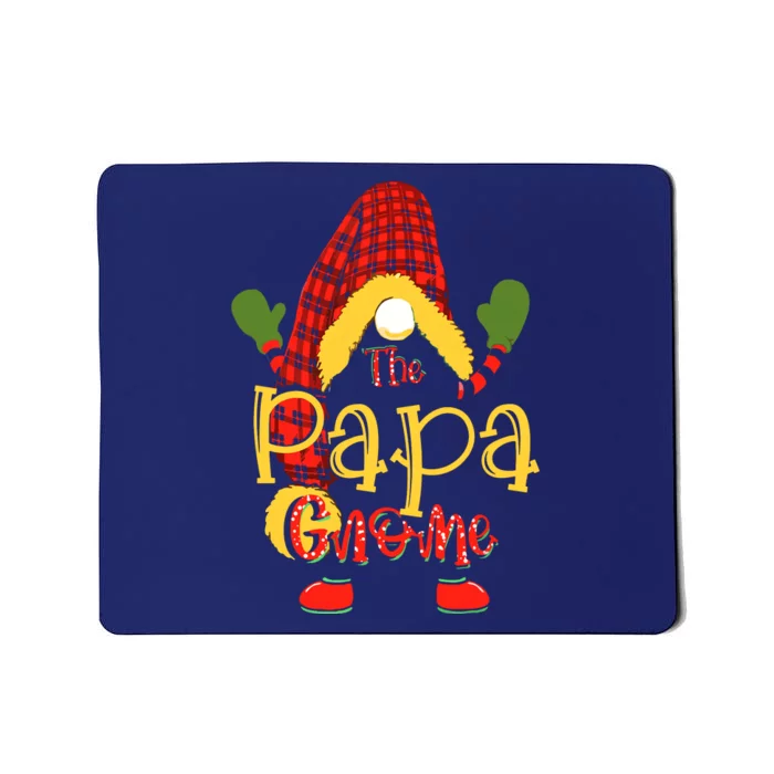 Papa Gnome Christmas Pajamas Matching Family Group Mousepad