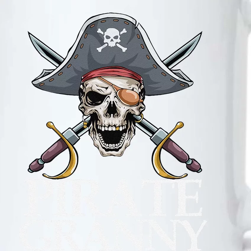 Pirate Granny Captain Sword Funny Halloween Black Color Changing Mug