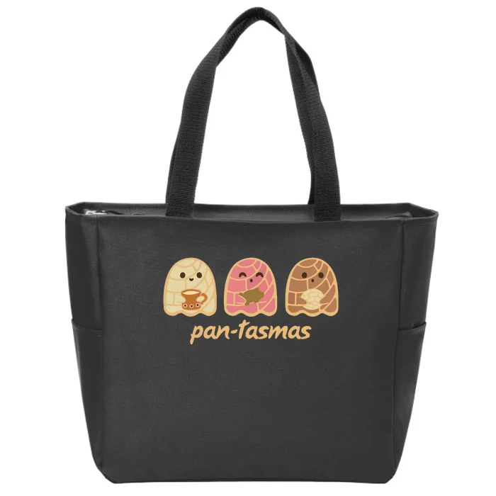 Pantasmas Ghost Cute Ghost Fall For Women Girl Zip Tote Bag