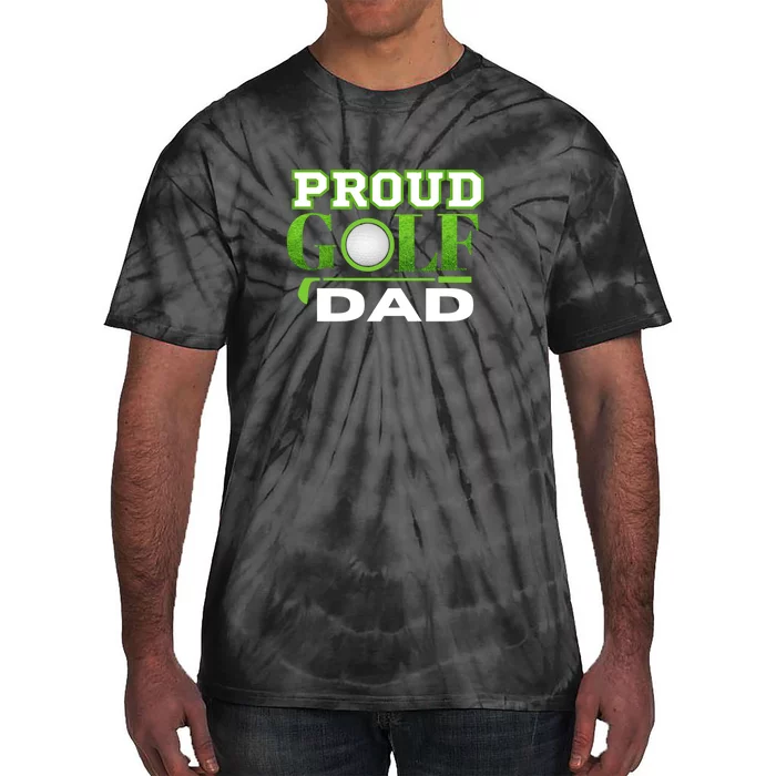 Proud Golf Dad Gift For Dad Father's Day Tie-Dye T-Shirt