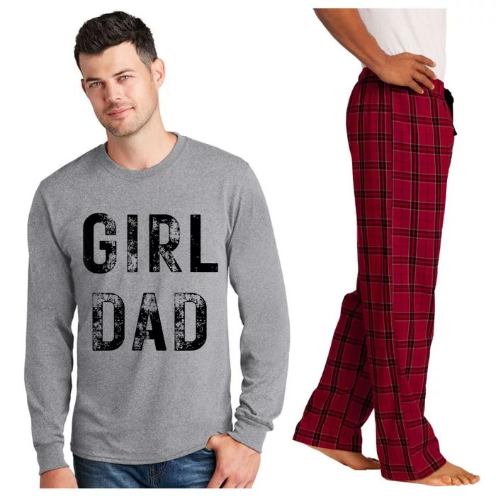 Pink Girl Dad Long Sleeve Pajama Set