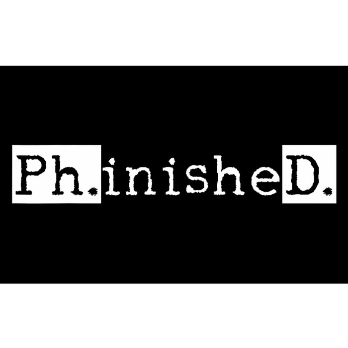 Ph.D Graduation Doctorate Student Graduate Bumper Sticker