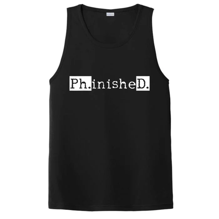 Ph.D Graduation Doctorate Student Graduate Performance Tank