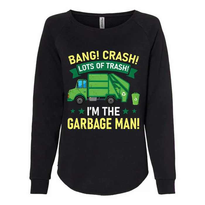 Proud Garbage Dump Truck Driver Recycle Trash Reuse Funny Gift Womens California Wash Sweatshirt