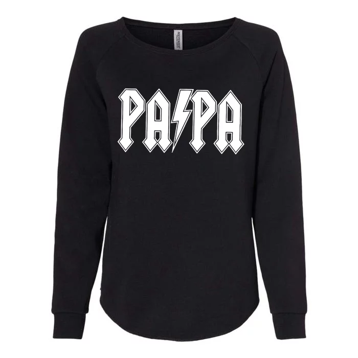 Papa Grandpa Dad Father’s Day Gift Womens California Wash Sweatshirt