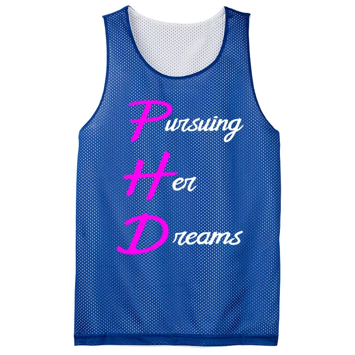 Phd Gift Doctorate Graduation Graduate Student Gift Mesh Reversible Basketball Jersey Tank