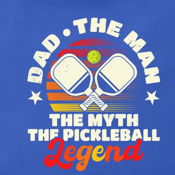 Pickleball Gift Dad The The Myth The Pickleball Legend Cute Gift Zip Tote Bag