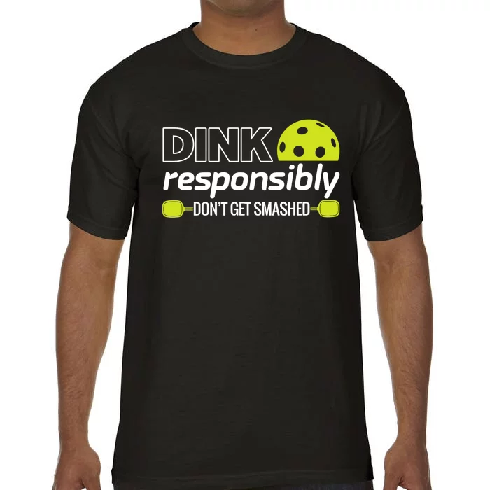 Pickleball Grandma Dink Responsibly Funny Player Comfort Colors T-Shirt