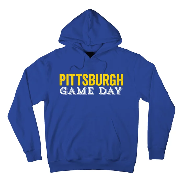 Pittsburgh Game Day Sunday Football Baseball Hockey Gift Hoodie