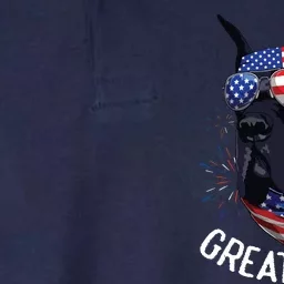 Patriotic Great Dane 4th Of July USA Funny Great Dane Softstyle Adult Sport Polo