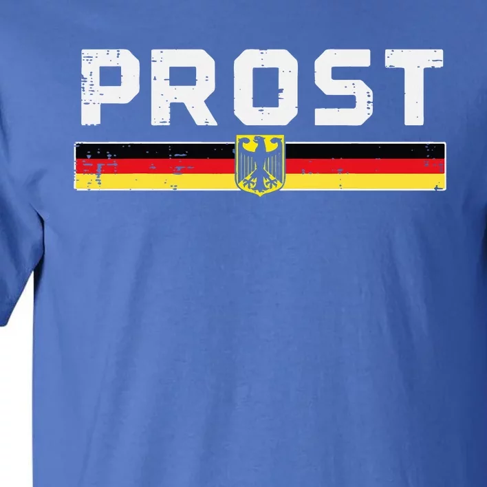 Prost German Flag Crest Eagle Bavarian Oktoberfest Tall T-Shirt