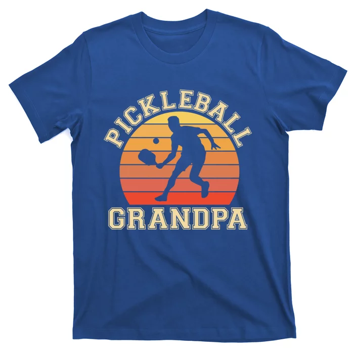 Pickleball Grandpa Funny Love Pickleball Player Grandfather Gift T-Shirt