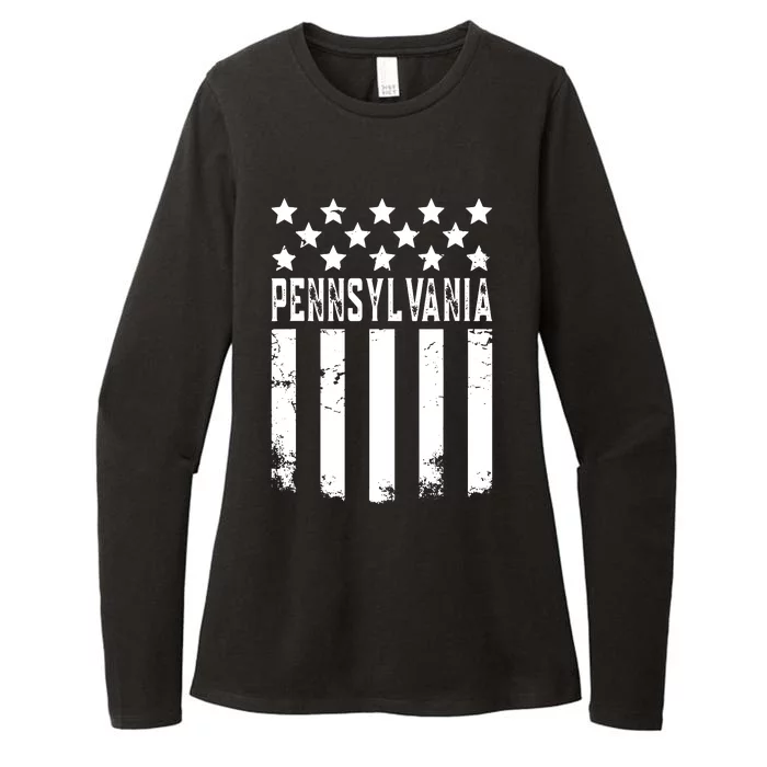 Pennsylvania Gift Funny Womens CVC Long Sleeve Shirt