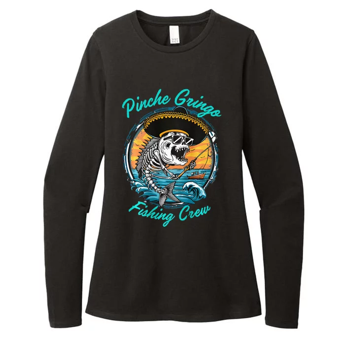 P.I.N.C.H.E Gringo Fishing Crew Womens CVC Long Sleeve Shirt