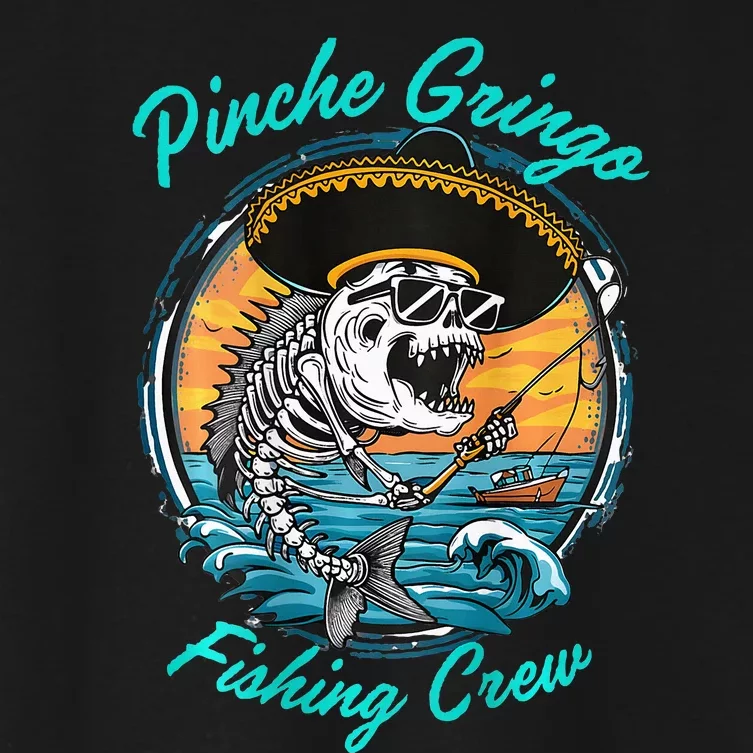 P.I.N.C.H.E Gringo Fishing Crew Women's Crop Top Tee