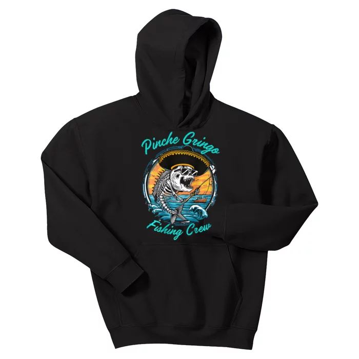 P.I.N.C.H.E Gringo Fishing Crew Kids Hoodie