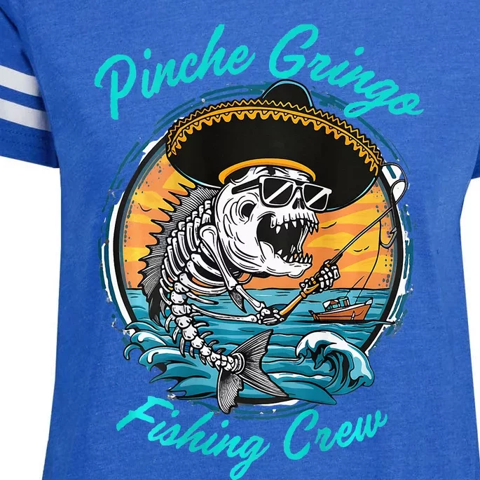 P.I.N.C.H.E Gringo Fishing Crew Enza Ladies Jersey Football T-Shirt